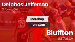 Matchup: Delphos Jefferson vs. Bluffton  2018