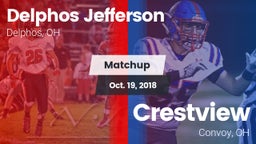 Matchup: Delphos Jefferson vs. Crestview  2018