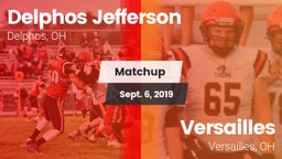 Matchup: Delphos Jefferson vs. Versailles  2019
