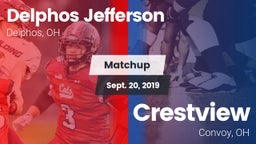 Matchup: Delphos Jefferson vs. Crestview  2019