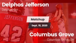 Matchup: Delphos Jefferson vs. Columbus Grove  2020