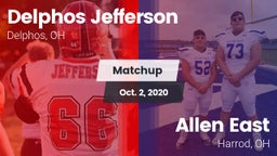 Matchup: Delphos Jefferson vs. Allen East  2020