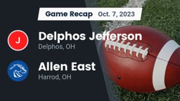 Recap: Delphos Jefferson  vs. Allen East  2023