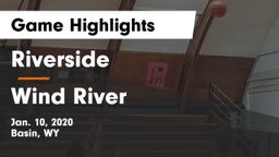 Riverside  vs Wind River  Game Highlights - Jan. 10, 2020