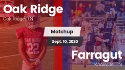 Matchup: Oak Ridge vs. Farragut  2020