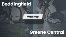 Matchup: Beddingfield vs. Greene Central 2016
