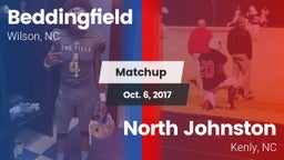 Matchup: Beddingfield vs. North Johnston  2017
