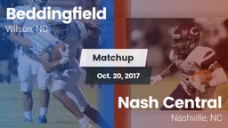 Matchup: Beddingfield vs. Nash Central  2017