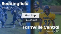 Matchup: Beddingfield vs. Farmville Central  2017