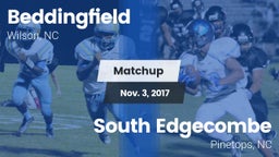 Matchup: Beddingfield vs. South Edgecombe  2017