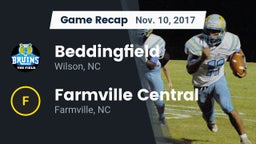 Recap: Beddingfield  vs. Farmville Central  2017