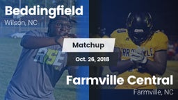 Matchup: Beddingfield vs. Farmville Central  2018