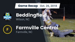 Recap: Beddingfield  vs. Farmville Central  2018