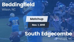 Matchup: Beddingfield vs. South Edgecombe  2018