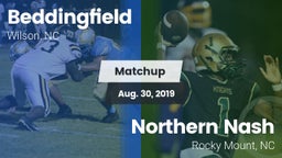 Matchup: Beddingfield vs. Northern Nash  2019