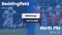 Matchup: Beddingfield vs. North Pitt  2019