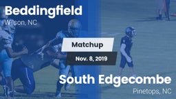 Matchup: Beddingfield vs. South Edgecombe  2019