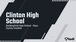 Beddingfield football highlights Clinton High School