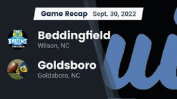 Recap: Beddingfield  vs. Goldsboro  2022