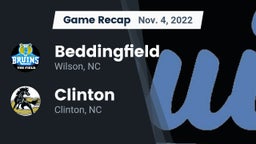 Recap: Beddingfield  vs. Clinton  2022