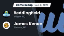 Recap: Beddingfield  vs. James Kenan  2023