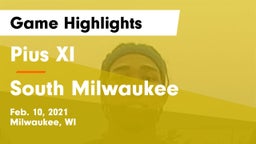 Pius XI  vs South Milwaukee  Game Highlights - Feb. 10, 2021