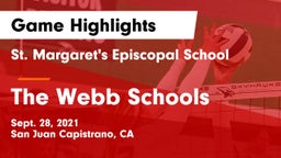 St. Margaret's Episcopal School vs The Webb Schools Game Highlights - Sept. 28, 2021