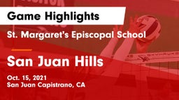 St. Margaret's Episcopal School vs San Juan Hills  Game Highlights - Oct. 15, 2021