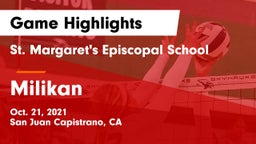 St. Margaret's Episcopal School vs Milikan  Game Highlights - Oct. 21, 2021