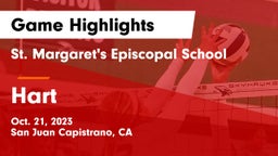 St. Margaret's Episcopal School vs Hart  Game Highlights - Oct. 21, 2023