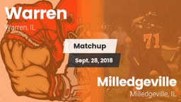 Matchup: Warren vs. Milledgeville  2018