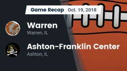 Recap: Warren  vs. Ashton-Franklin Center  2018