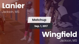 Matchup: Lanier vs. Wingfield  2017