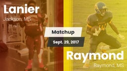 Matchup: Lanier vs. Raymond  2017