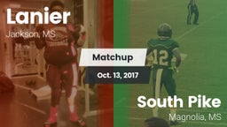 Matchup: Lanier vs. South Pike  2017