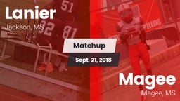 Matchup: Lanier vs. Magee  2018