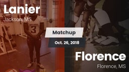 Matchup: Lanier vs. Florence  2018