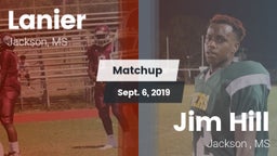 Matchup: Lanier vs. Jim Hill  2019