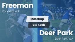 Matchup: Freeman vs. Deer Park  2016