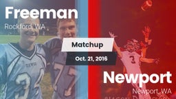 Matchup: Freeman vs. Newport  2016