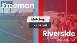 Matchup: Freeman vs. Riverside  2016