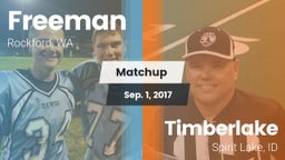 Matchup: Freeman vs. Timberlake  2017