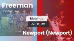 Matchup: Freeman vs. Newport  (Newport) 2017