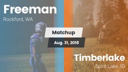 Matchup: Freeman vs. Timberlake  2018