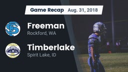 Recap: Freeman  vs. Timberlake  2018