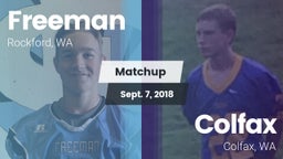 Matchup: Freeman vs. Colfax  2018