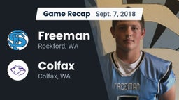 Recap: Freeman  vs. Colfax  2018