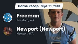 Recap: Freeman  vs. Newport  (Newport) 2018