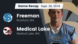 Recap: Freeman  vs. Medical Lake  2018