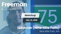 Matchup: Freeman vs. Lakeside  (Nine Mile Falls) 2018